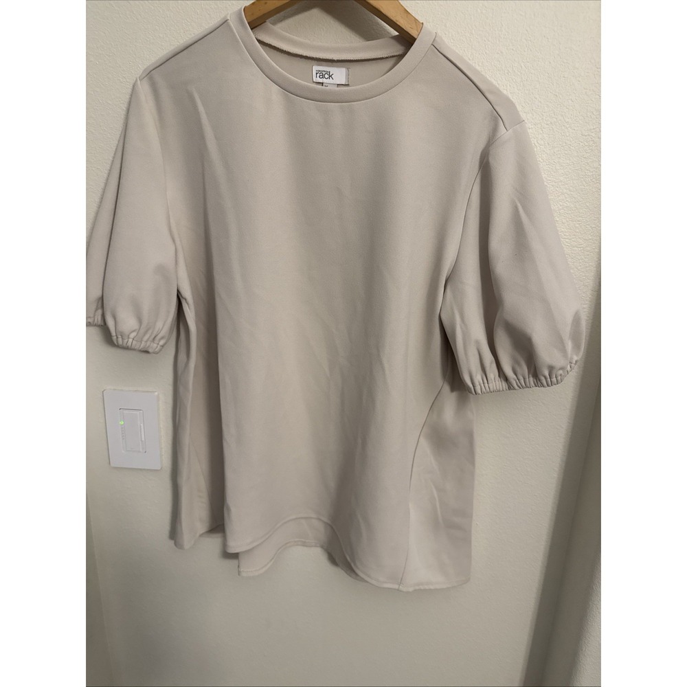 Nordstrom rack size medium Ivy oversized Shirt Blouse elastic arm